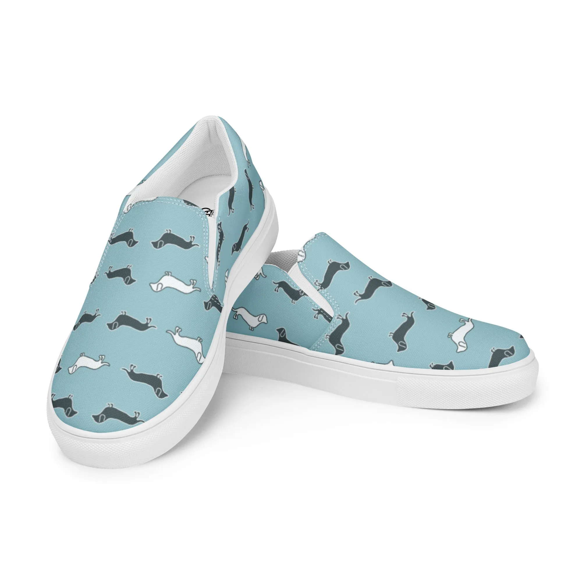 Sausage Dog Women’s slip-on canvas casual shoes