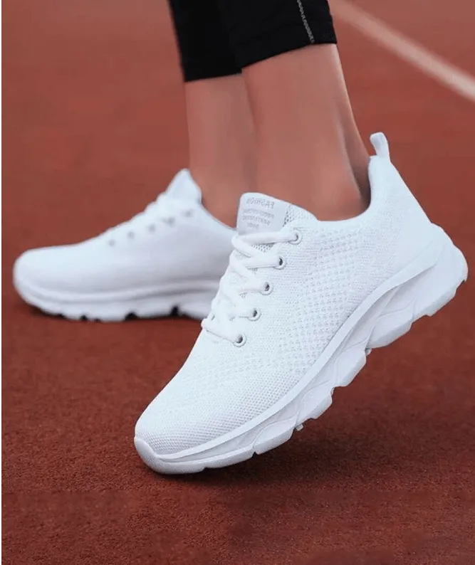 SHEIN - Hollow Cut Front Lace Up Running Shoes