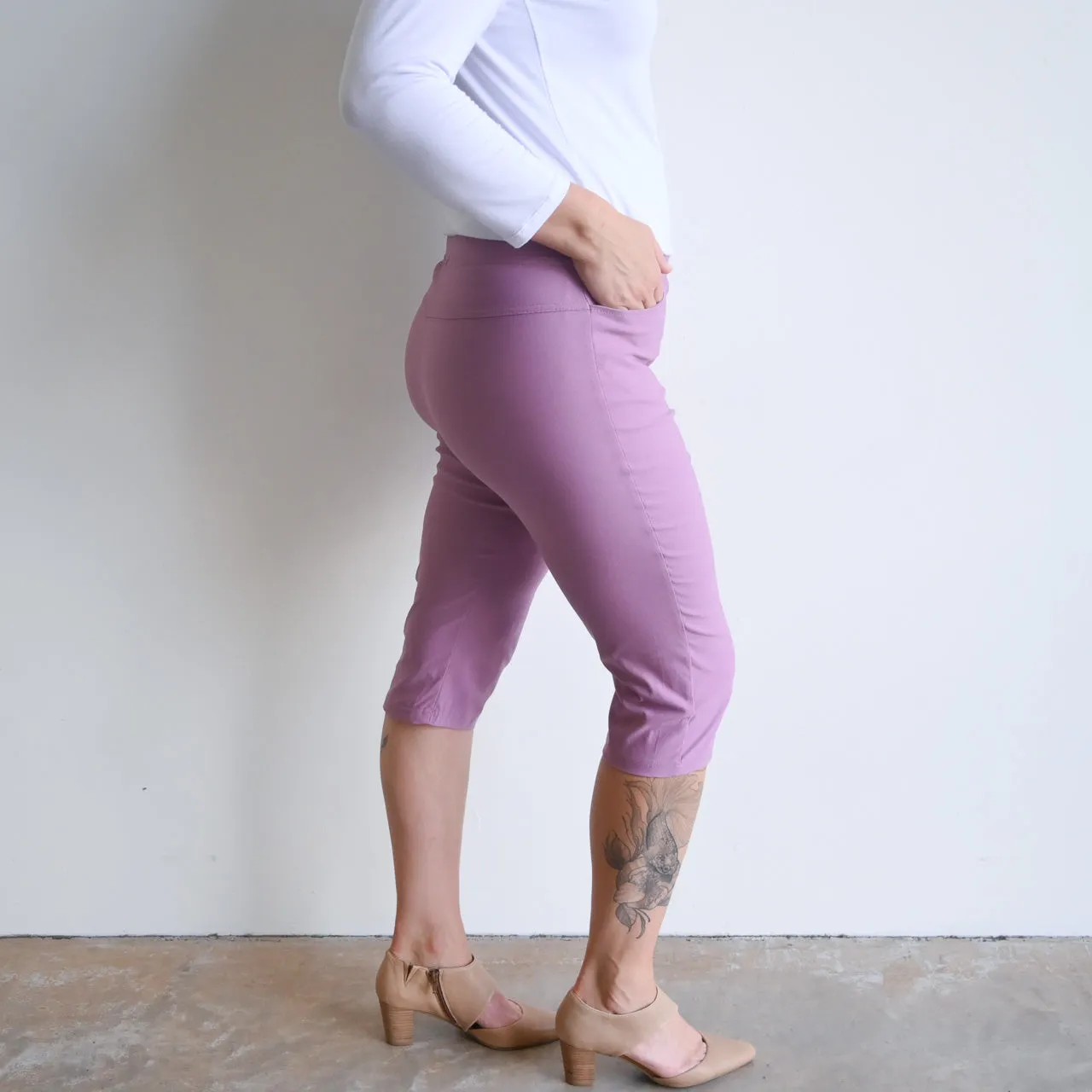 Short Capri Pant - Double Stretch