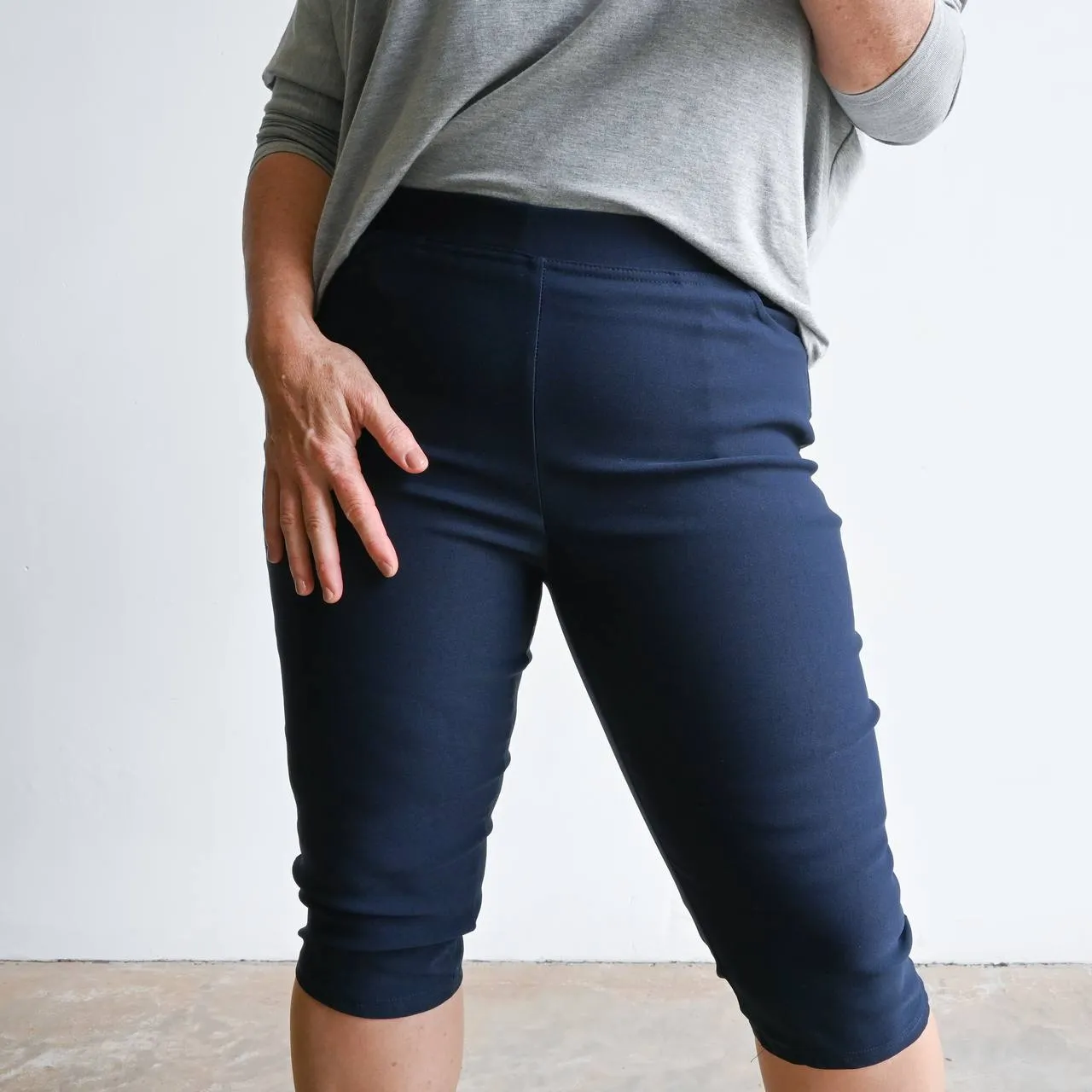 Short Capri Pant - Double Stretch