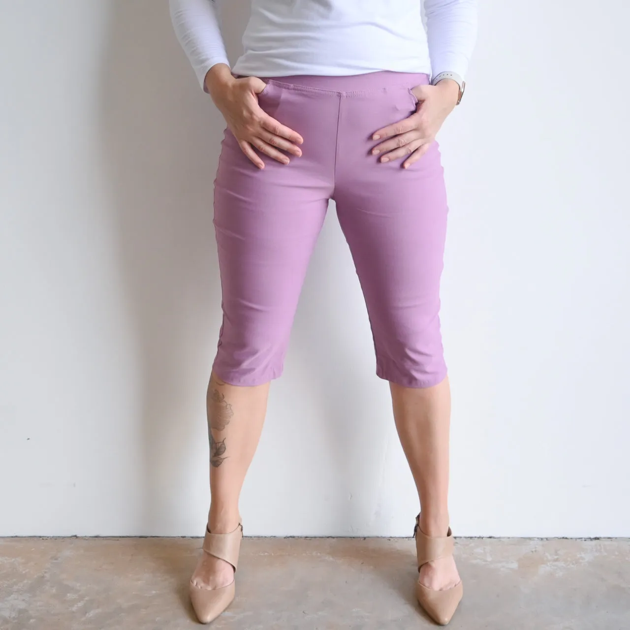 Short Capri Pant - Double Stretch