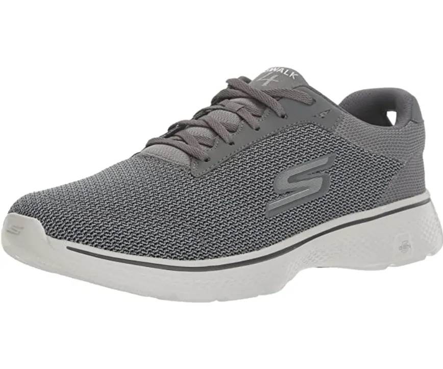 Skechers scarpa da ginnastica da uomo Go Walk 4 54156 CHAR grigio