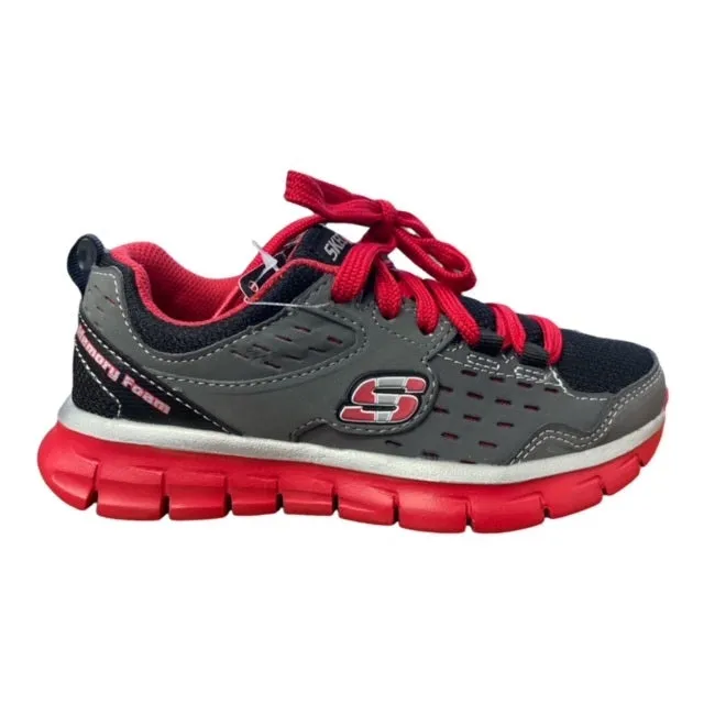 Skechers sneakers da bambino Immunity 95494L/CCRD grigio rosso