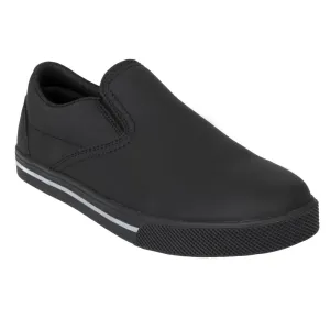 Slipbuster Microfibre Slip-on Shoe Matte Black 39 - BA062-39