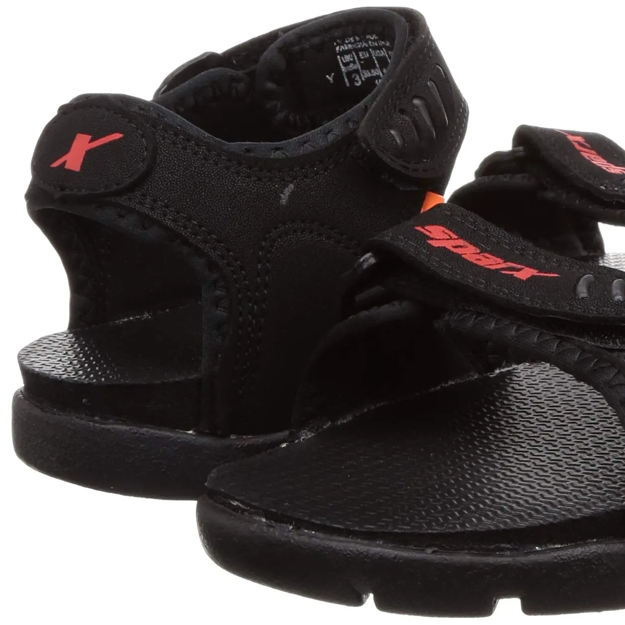 Sparx womens SS0101L Black Sandal - 3 UK (SS0101LBKBK0003)