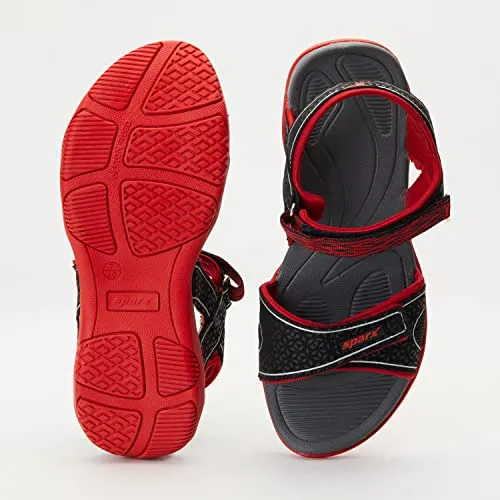 Sparx Womens SS0515L BlackRed Sandal - 7 UK (SS0515LBKRD0007)