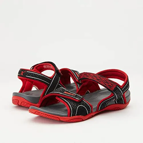 Sparx Womens SS0515L BlackRed Sandal - 7 UK (SS0515LBKRD0007)