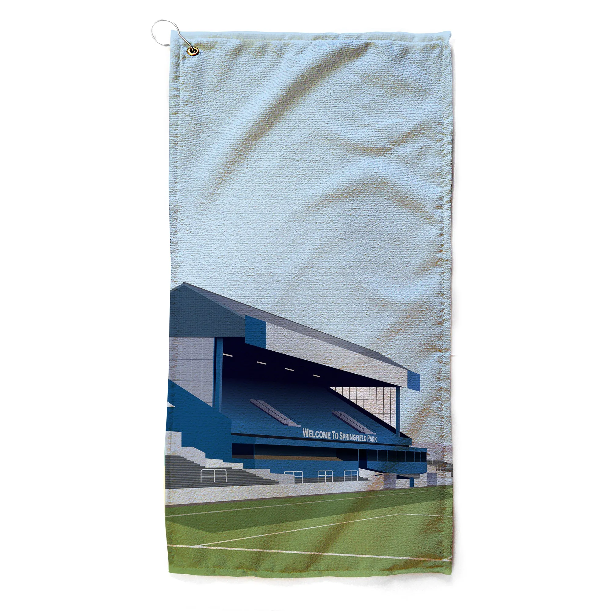 Springfield Park Illustrated Golf Towel