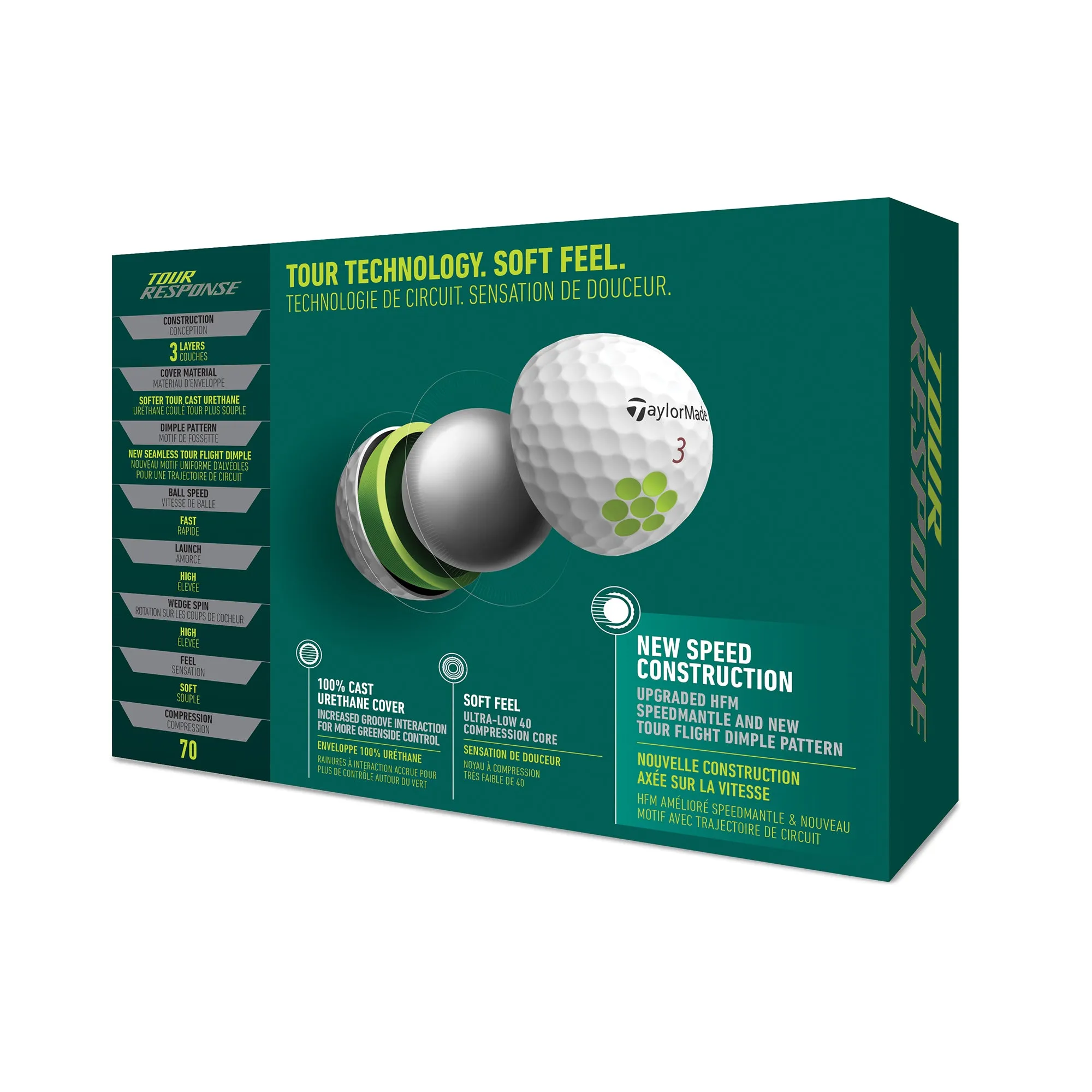 TaylorMade Tour Response Golf Balls