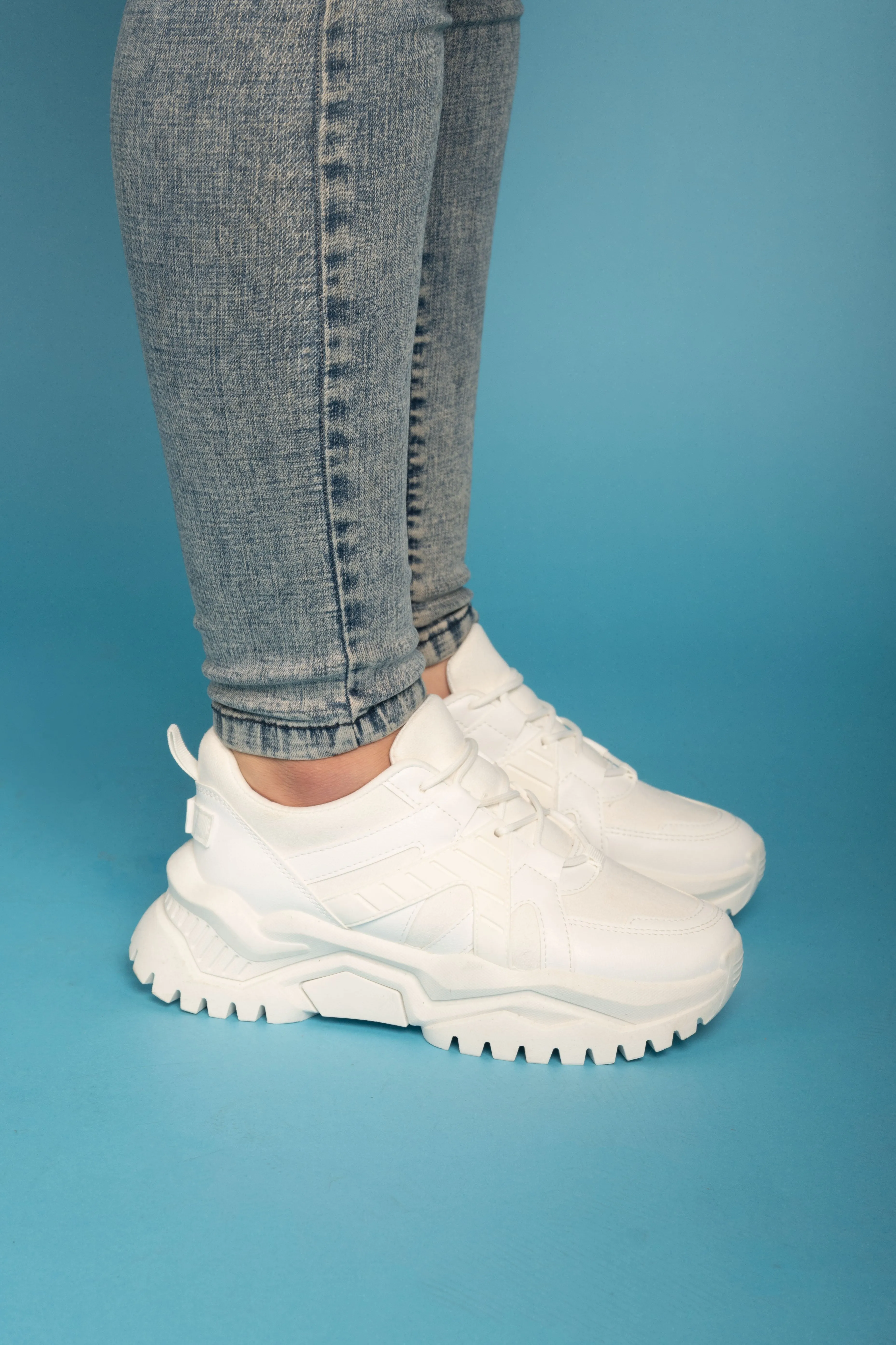 The Chunky Sneakers - White