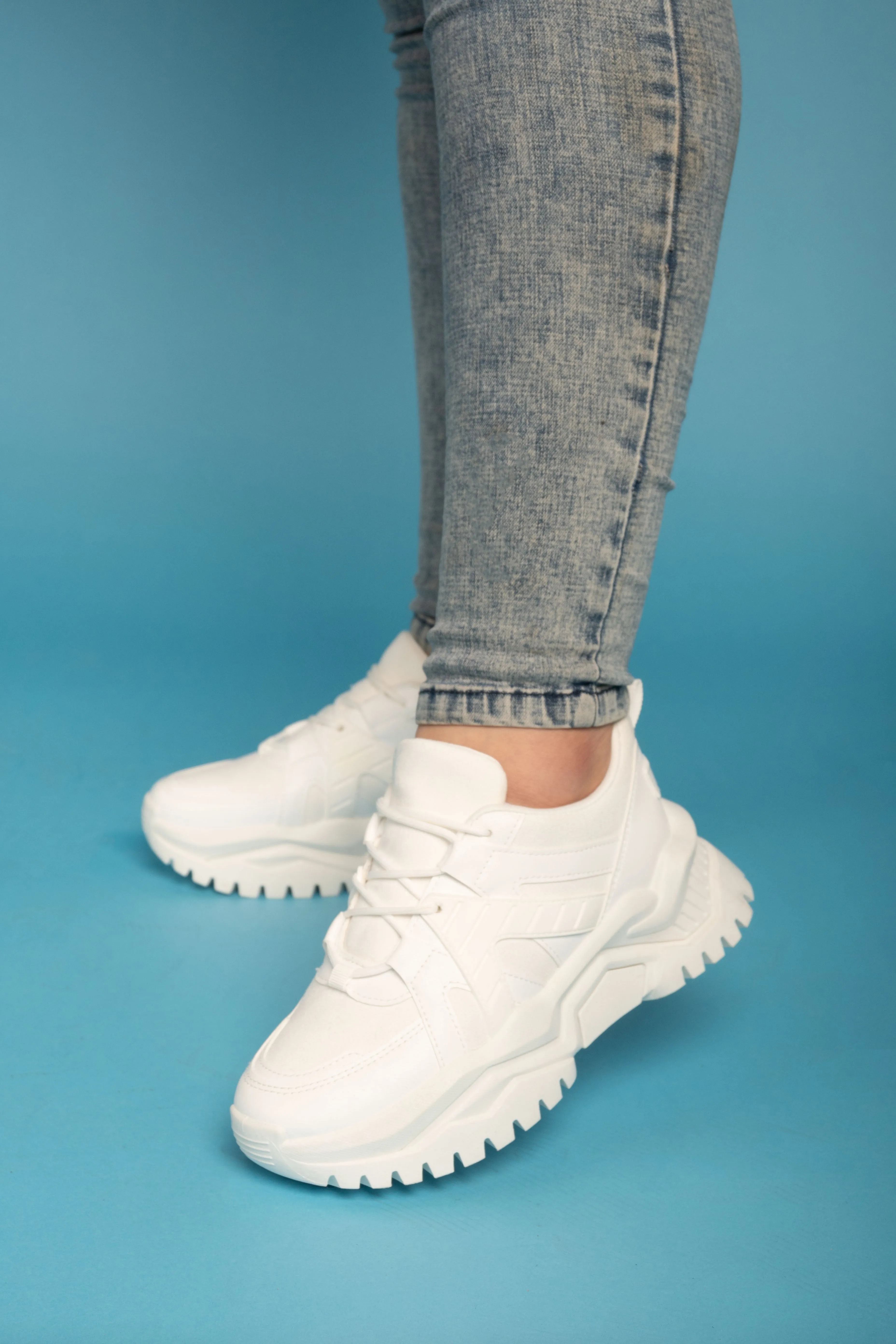 The Chunky Sneakers - White