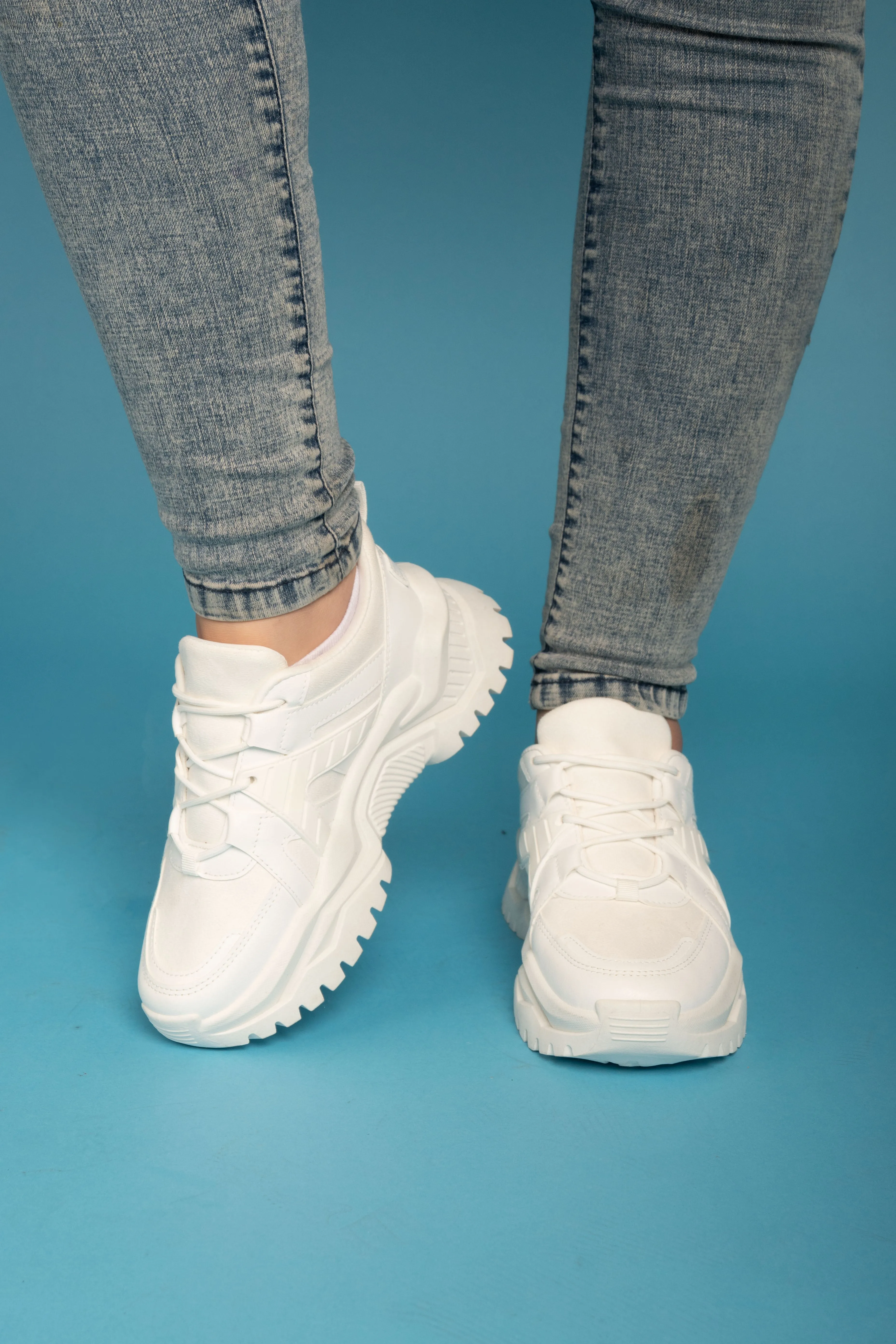 The Chunky Sneakers - White