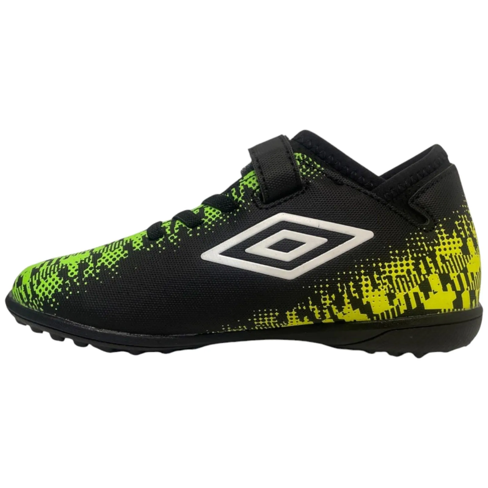 Umbro Jnr Formation II Velcro TF Blk/Grn