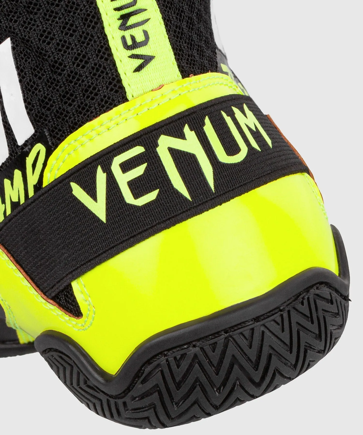 Venum Elite VTC 2 Edition Boxing Shoes - Black/Neo Yellow