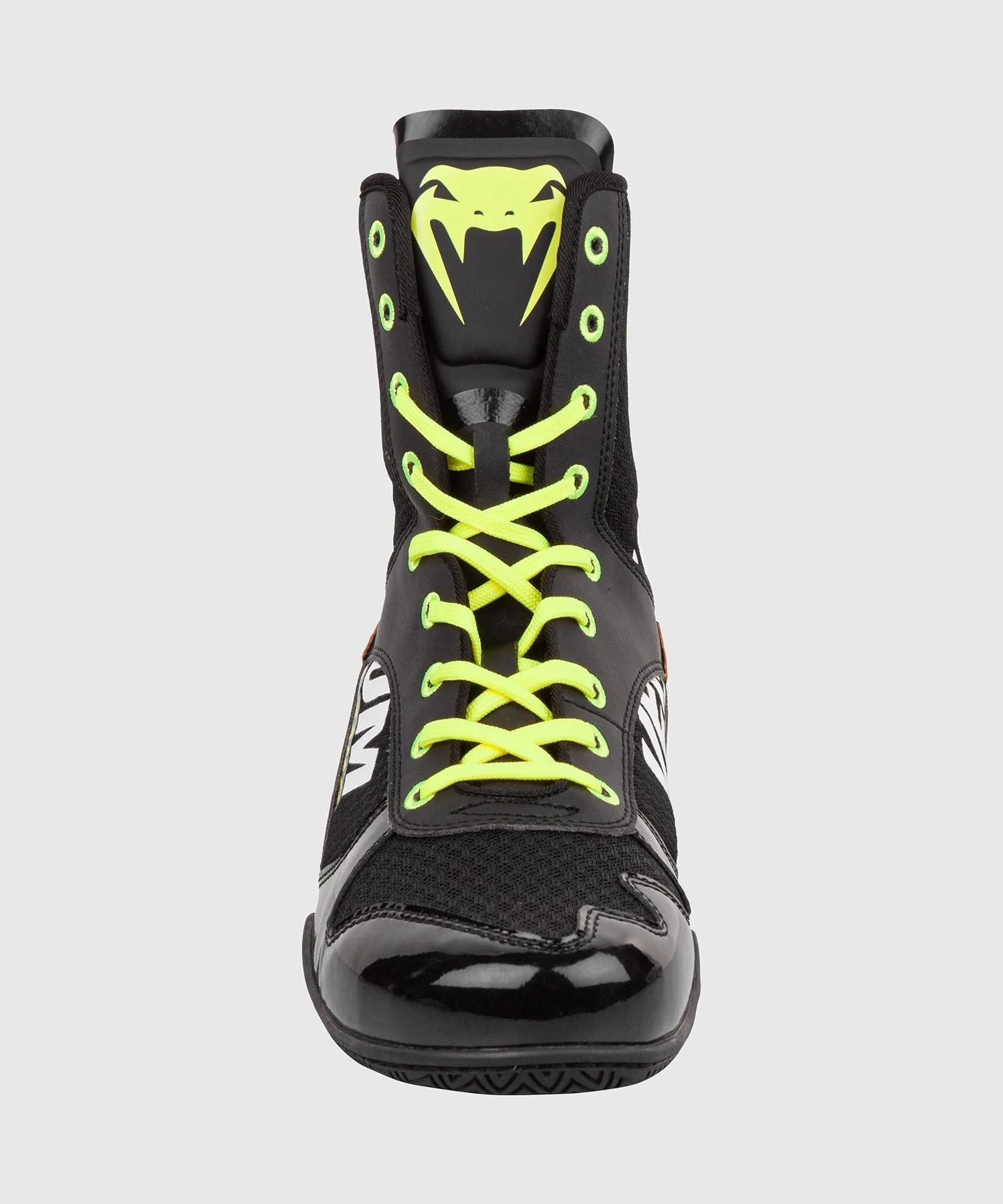 Venum Elite VTC 2 Edition Boxing Shoes - Black/Neo Yellow