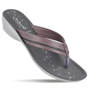 WALKAROO GRAPE LADIES V-STRAP(WL7113) 6 UK