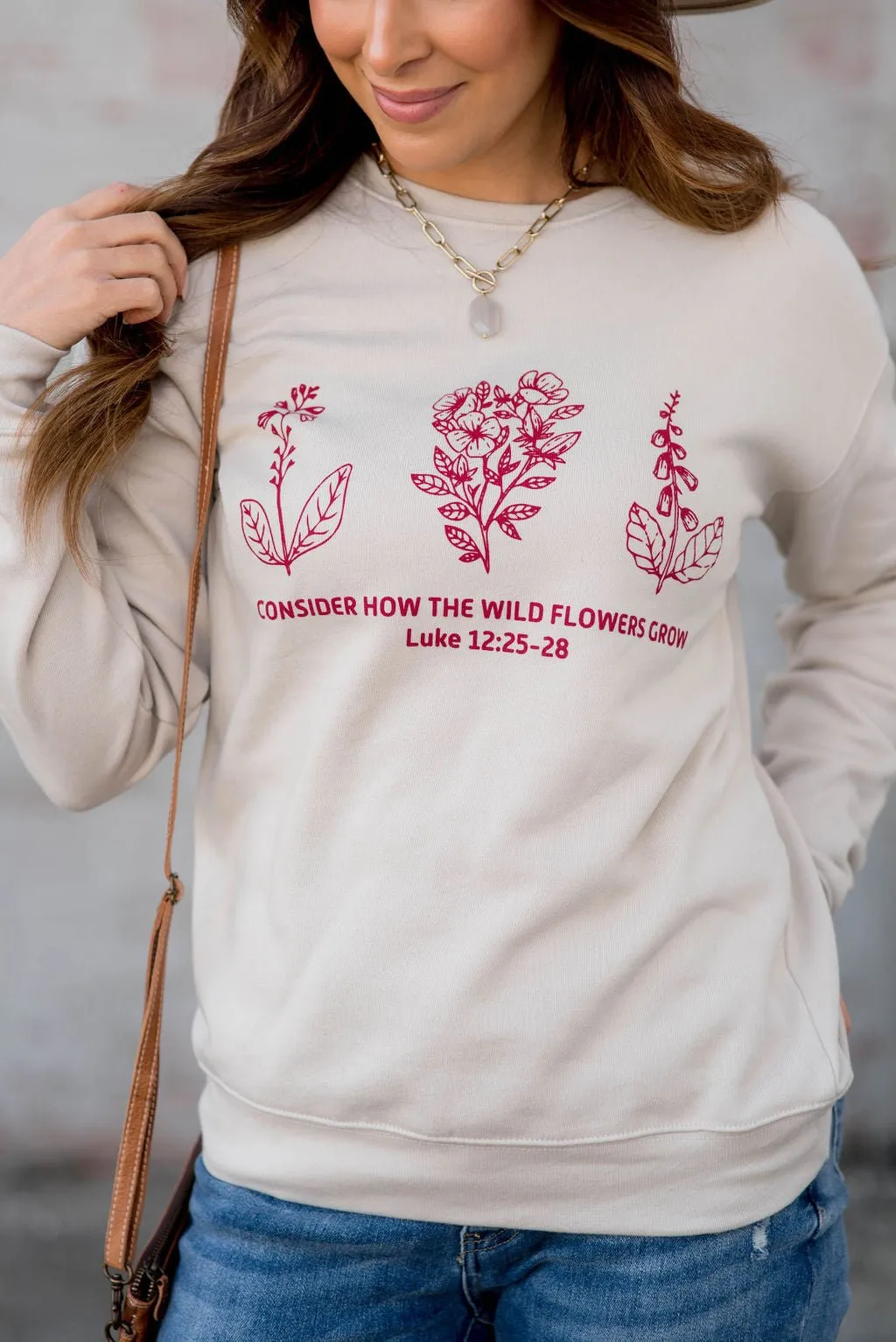 Wildflowers Graphic Crewneck