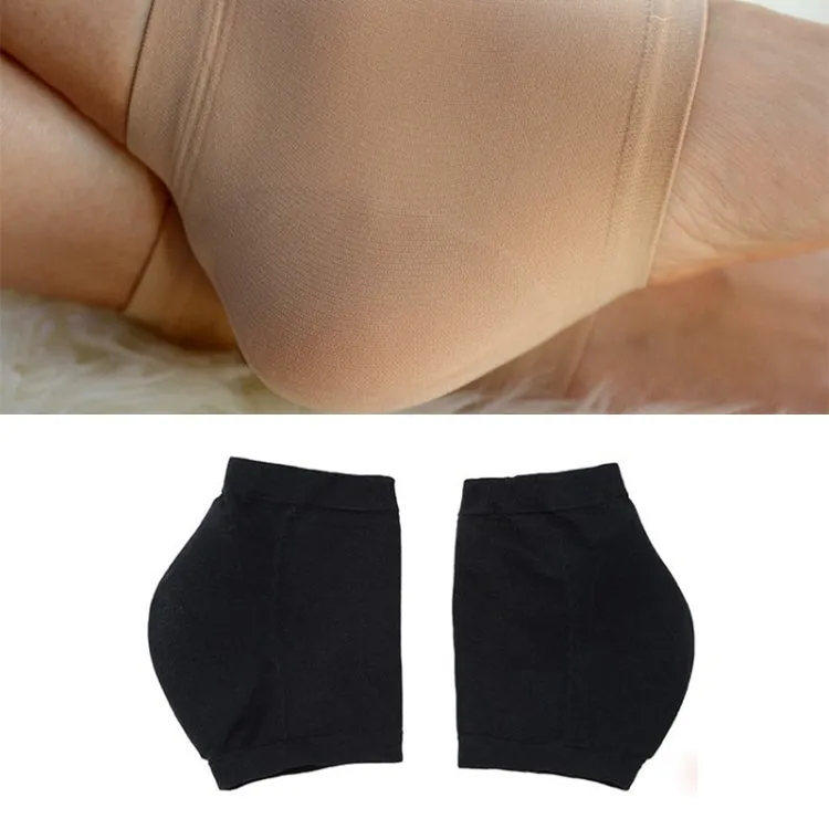 Winter Anti-cracking Silicone Moisturizing Heel Socks, One Pair, Size:S Code (34-39)(Black)