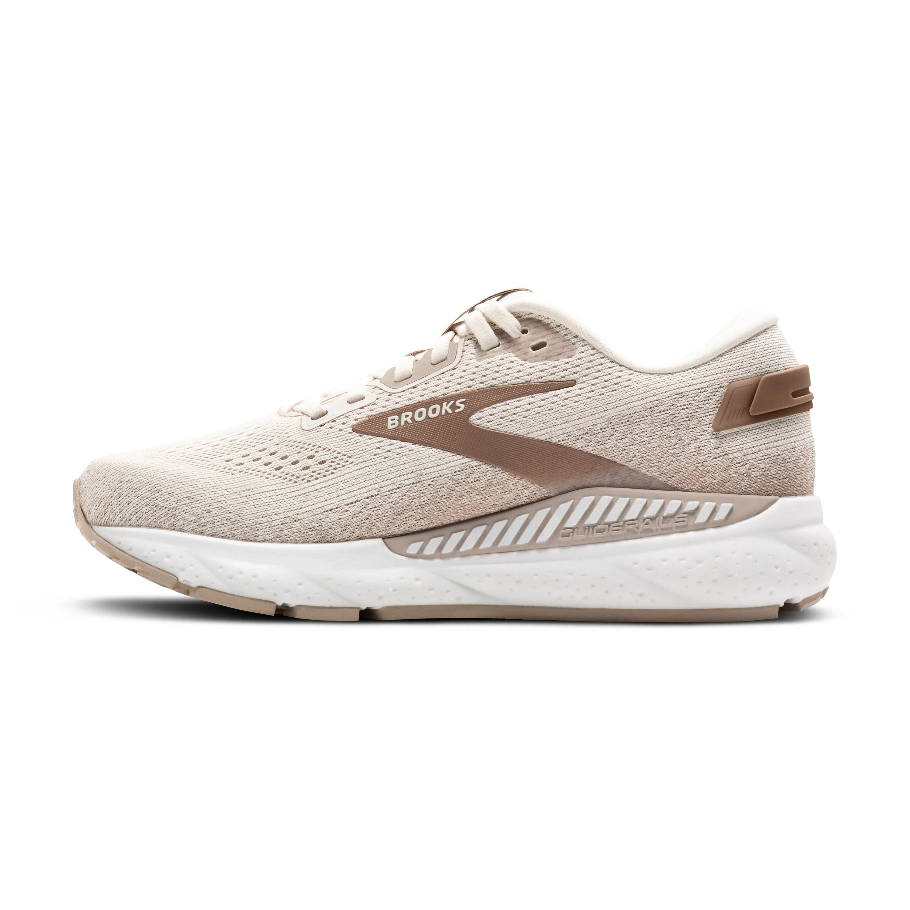 Women's Brooks Ariel GTS 24 Color: Coconut/Portabella (WIDE WIDTH)