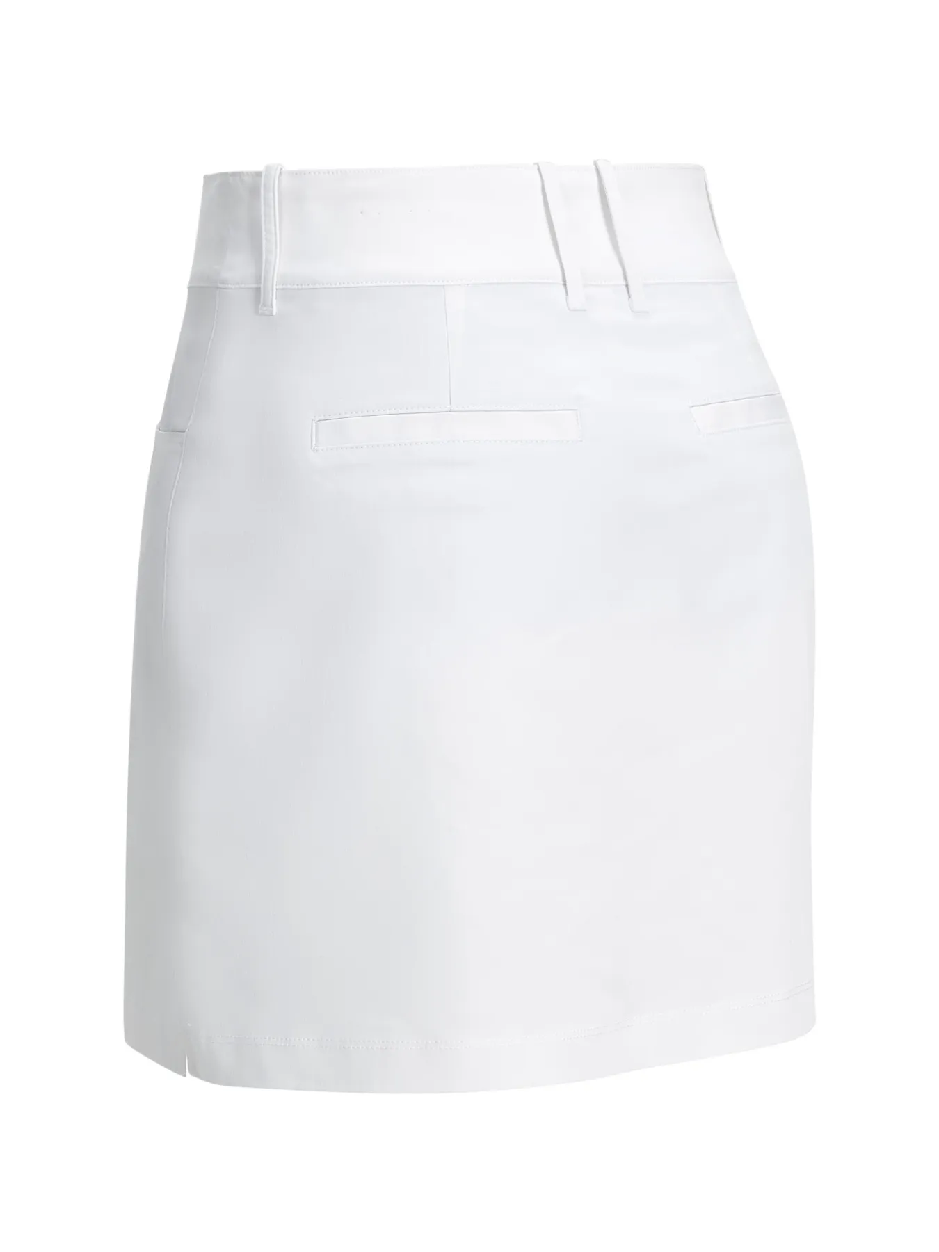 Women's Coolmax Solid Golf Skort In Brilliant White