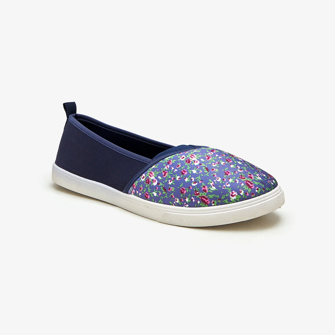 Women's Floral Slip-Ons