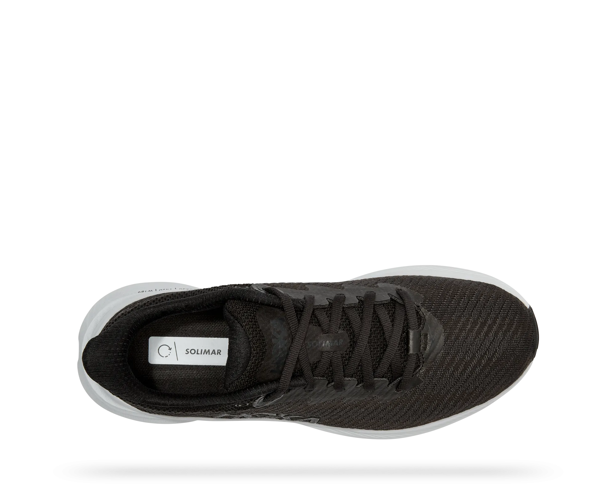 Women's Hoka Solimar Color: Black / White