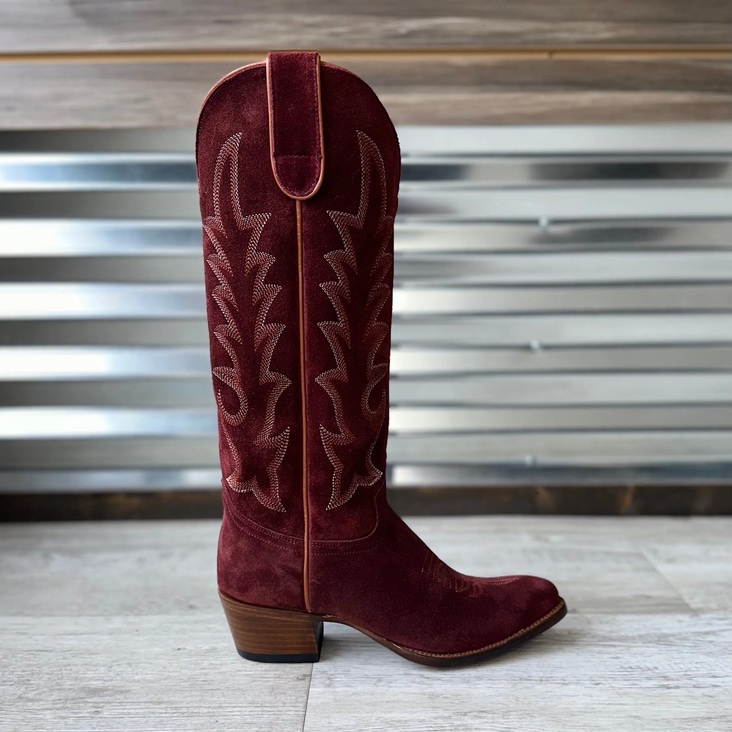 Women's Macie Bean Cabernet Cowgirl Boots