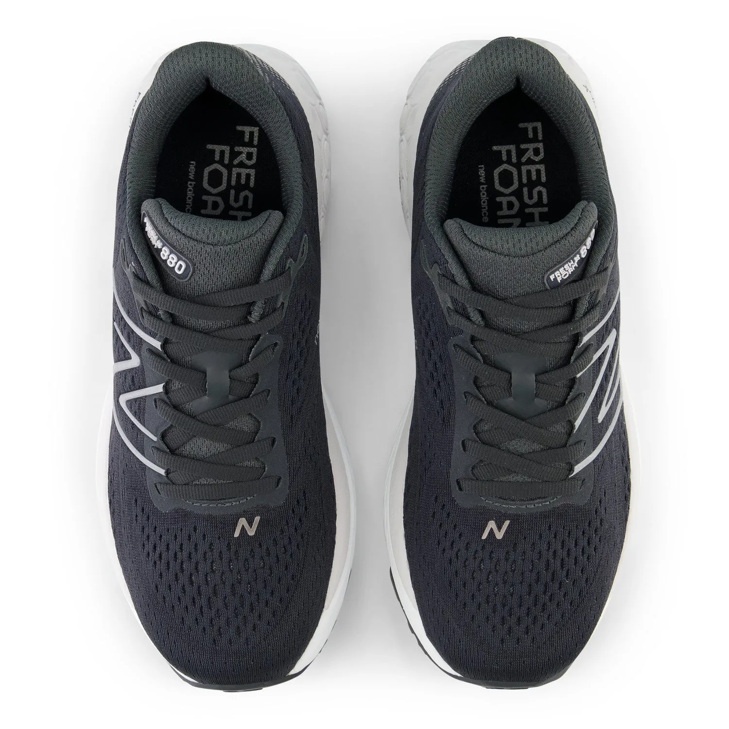 Women's New Balance Fresh Foam X 880v13 Color: Blacktop with Black and Silver Metallic