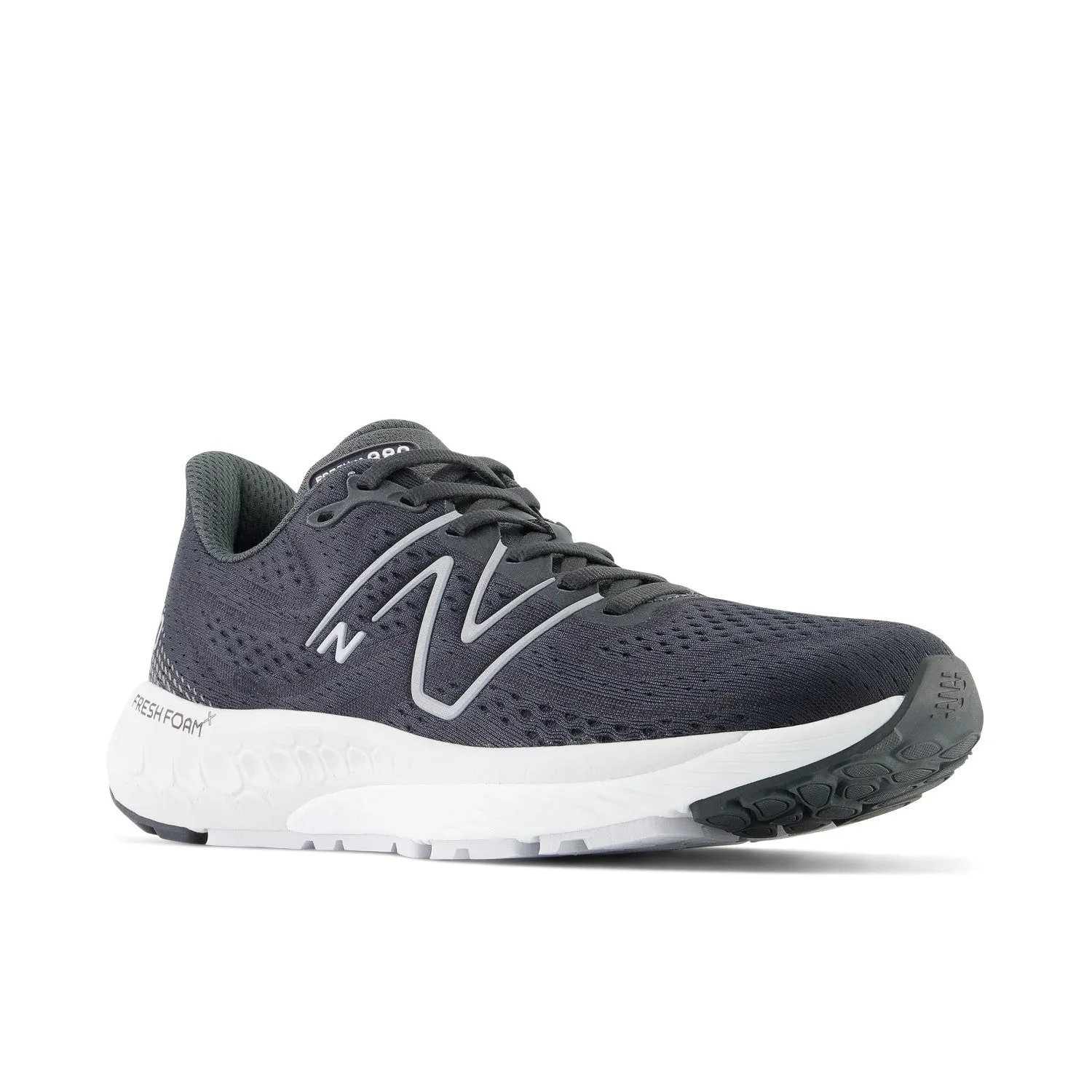 Women's New Balance Fresh Foam X 880v13 Color: Blacktop with Black and Silver Metallic