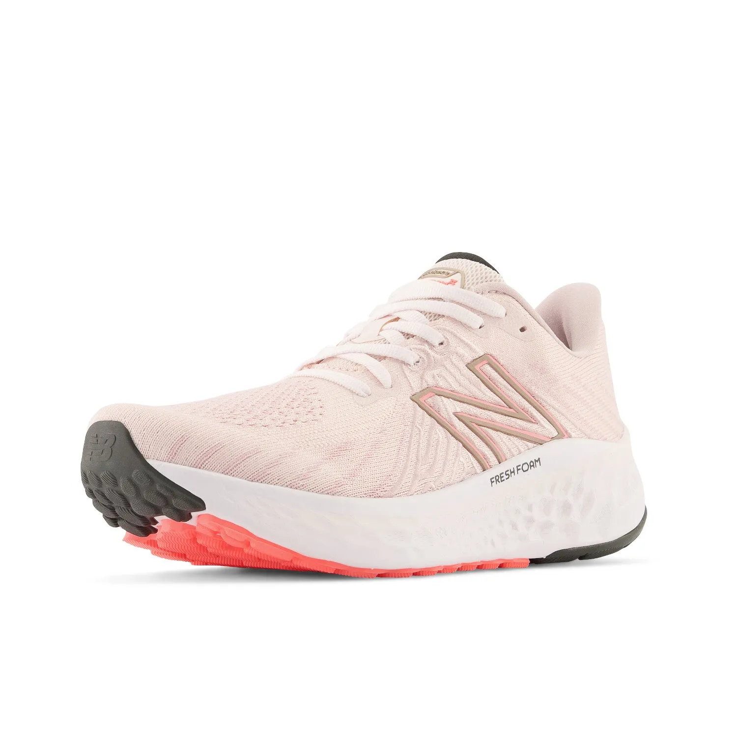 Women's New Balance Fresh Foam X Vongo v5 Color: Washed Pink with Grapefruit and Stone Pink