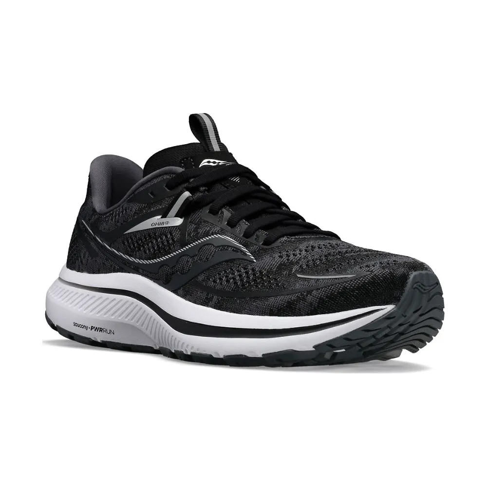 Women's Saucony Omni 21 Color: Black | White