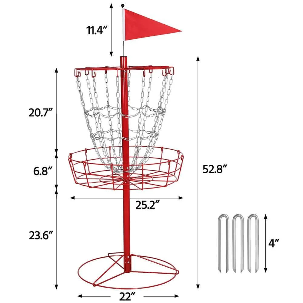 Yaheetech Golf Goal Basket 12-Chain