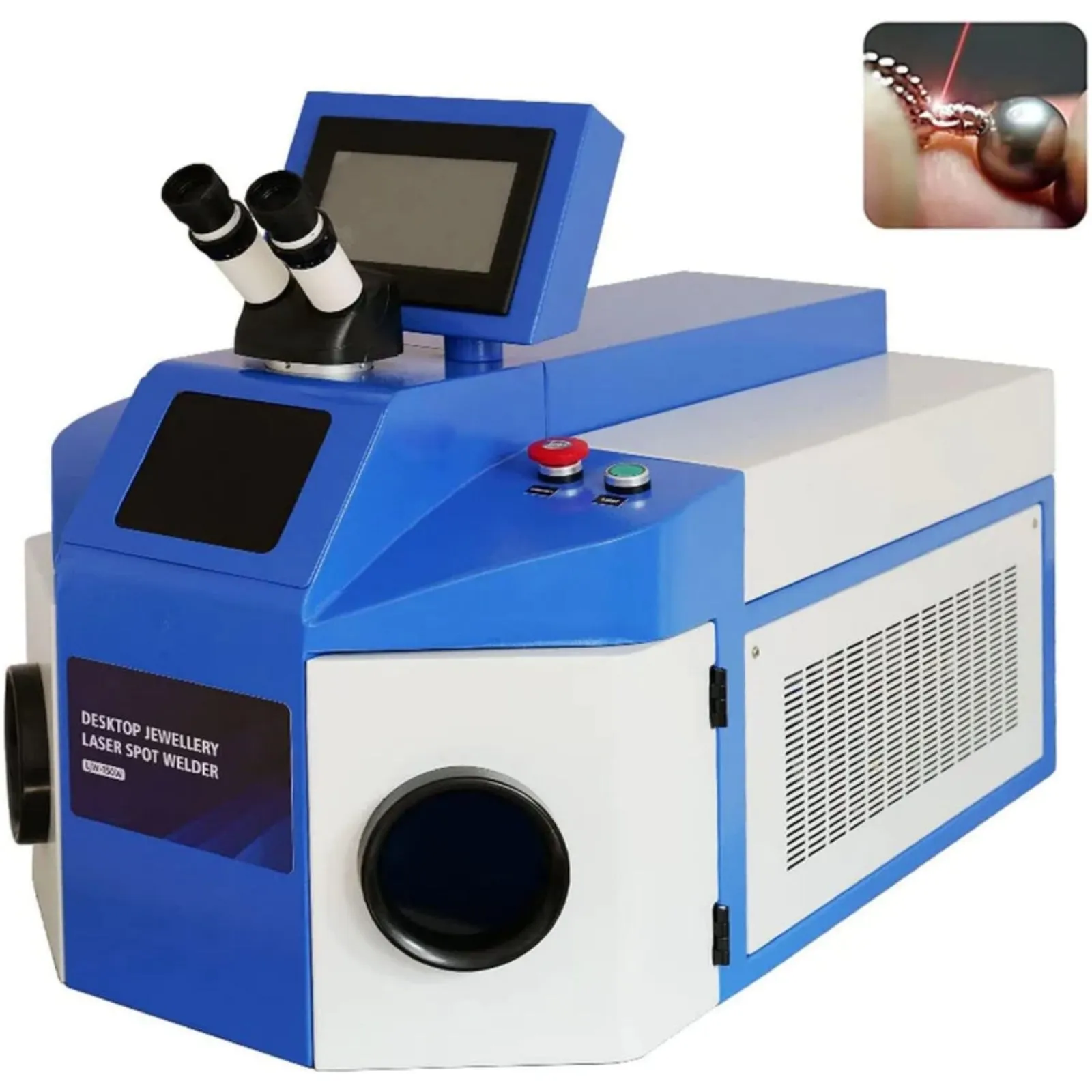 ZAC 150W Jewelry Laser Welder 220V Laser Welding for Jewelry 40J Gold and Silver Soldering Machine